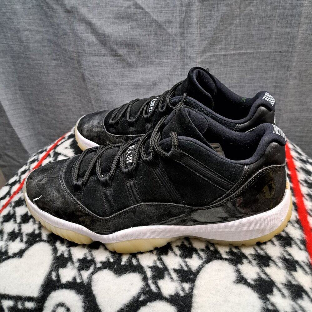 %Nike Air Jordan 11 Retro Low Barons 528895-010 Men’s Size 13 / AJ17
